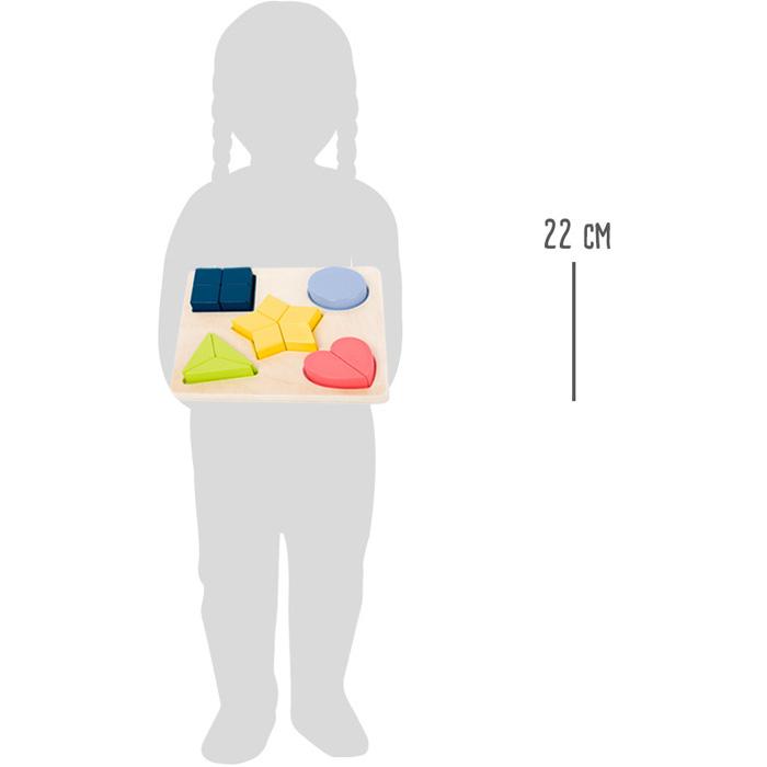 Small Foot Shape-Fitting Puzzle "Educate"