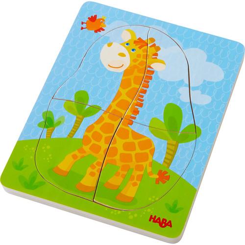 Haba Wooden Puzzle Wild Animals