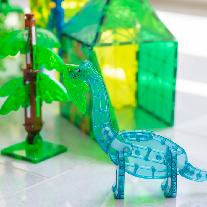 Magna-Tiles Dino World XL 50-Piece Set