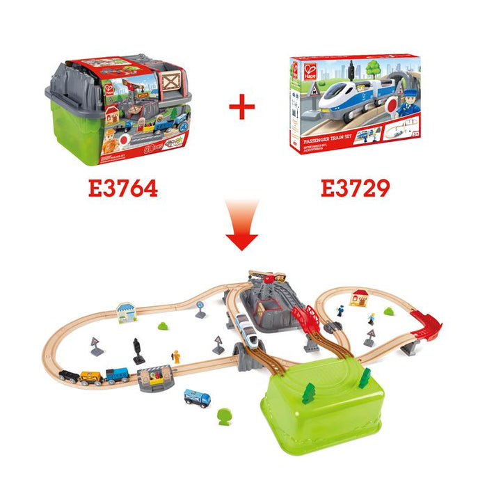 Hape Railway Bucket-Builder-Set