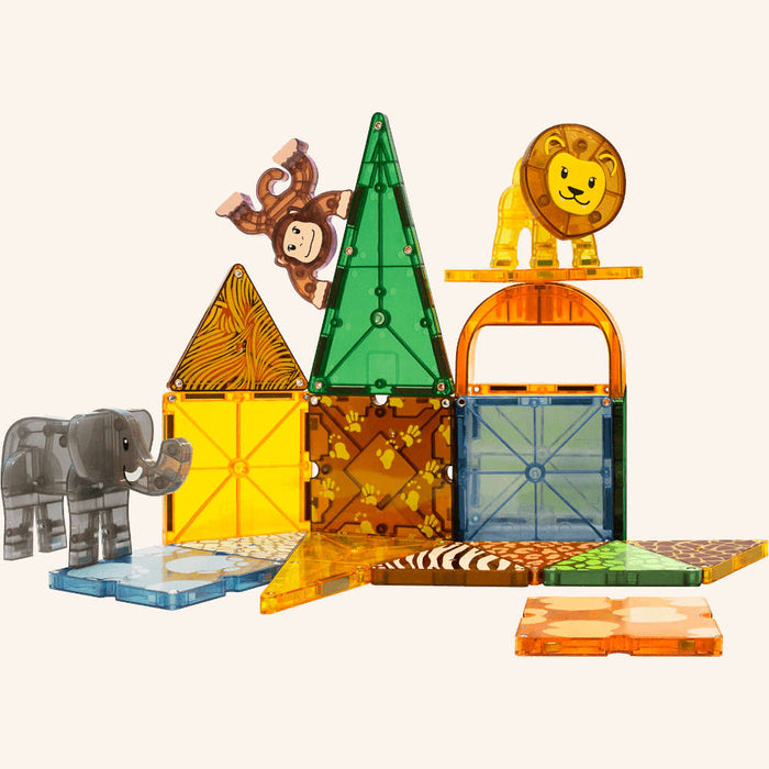 Magna-Tiles Safari Animals 25-Piece Set