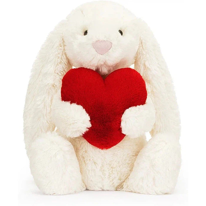 Jellycat Bashful Red Love Heart Bunny Original