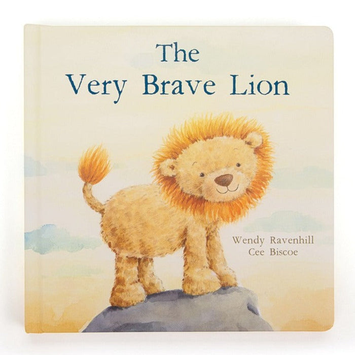 Jellycat The Very Brave Lion Book