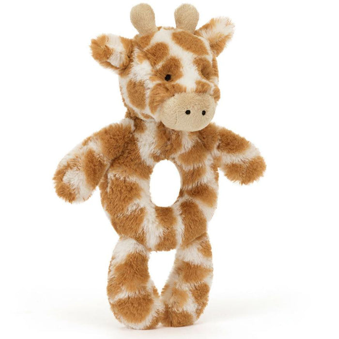 Jellycat Bashful Giraffe Ring Rattle