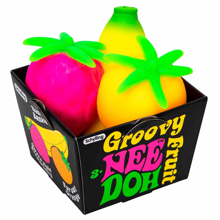 Schylling Groovy Fruit NeeDoh