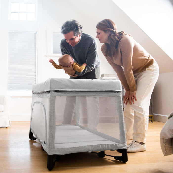 UPPAbaby Remi Bedside Bassinet + Playard + Travel Crib (OPEN BOX)