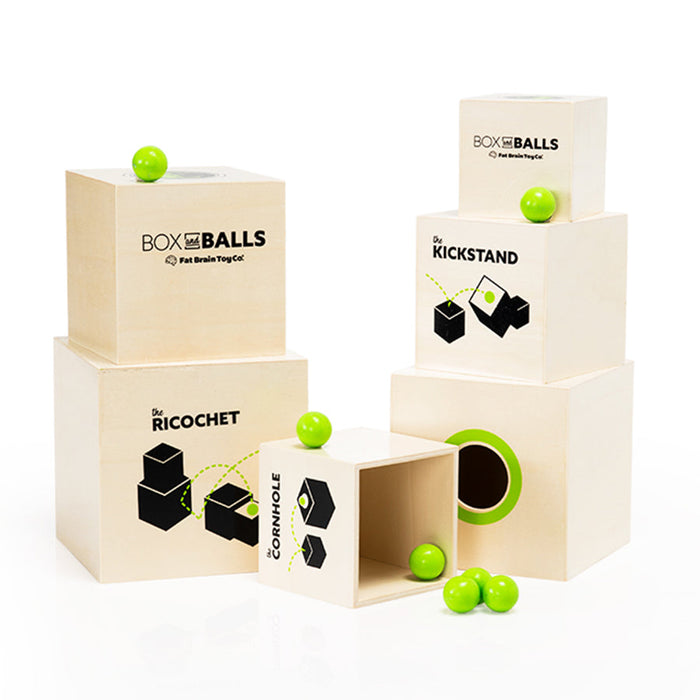 Fat Brain Toys Box & Balls