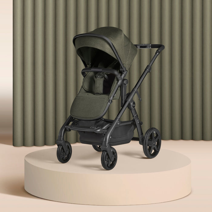 Silver Cross Wave Single-to-Double Stroller with Sustainable Fabrics