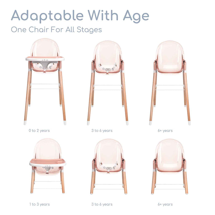 Children of Design 6-in-1 Classic High Chair