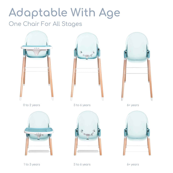 Children of Design 6-in-1 Classic High Chair