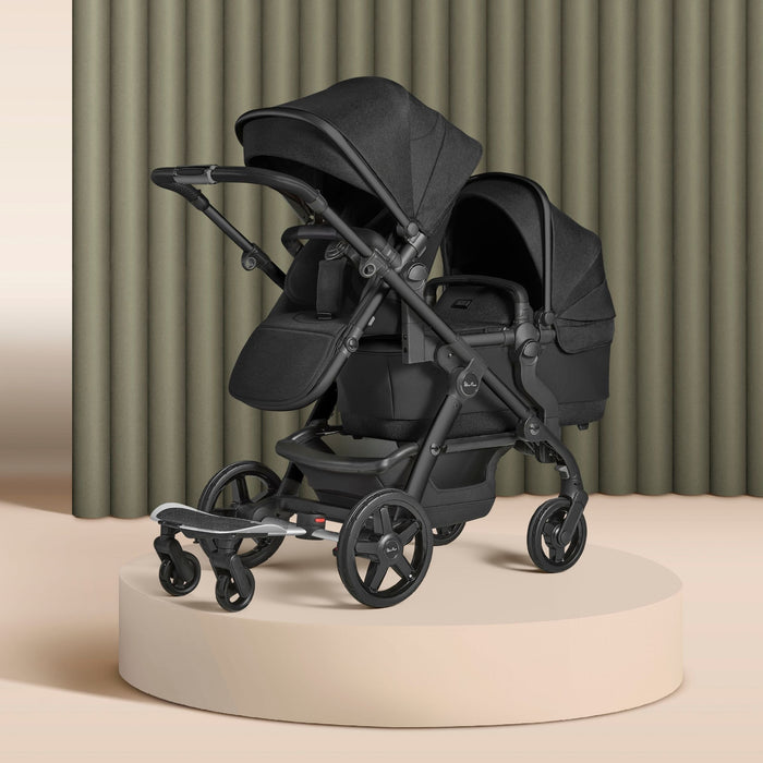 Silver Cross Wave Single-to-Double Stroller with Sustainable Fabrics