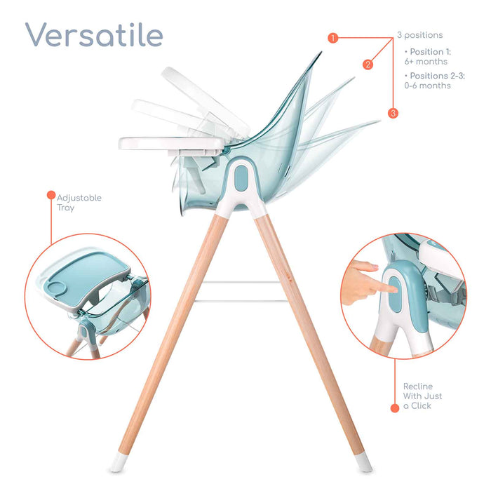 Children of Design 6-in-1 Deluxe High Chair