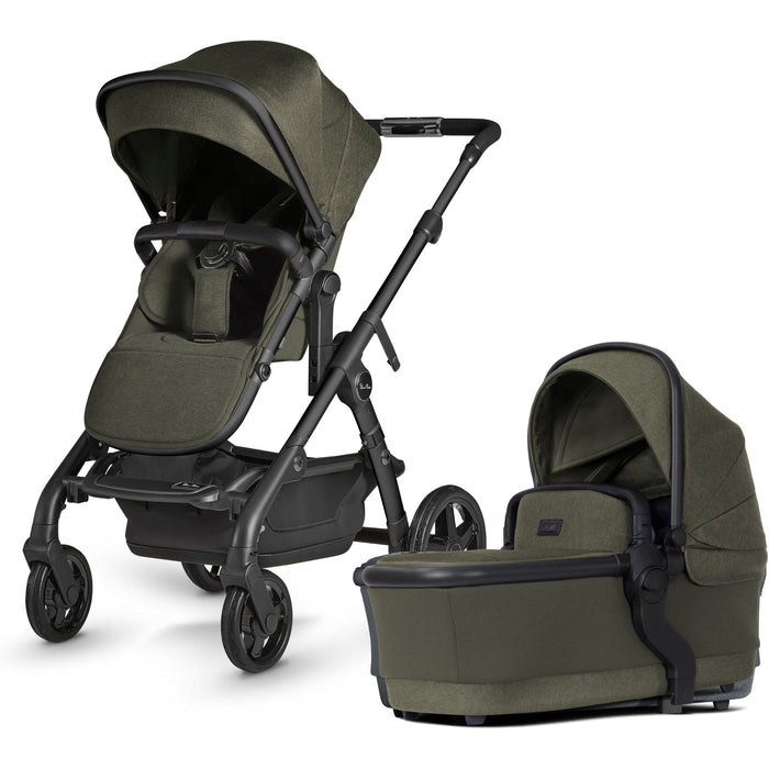 Silver Cross Wave Single-to-Double Stroller with Sustainable Fabrics