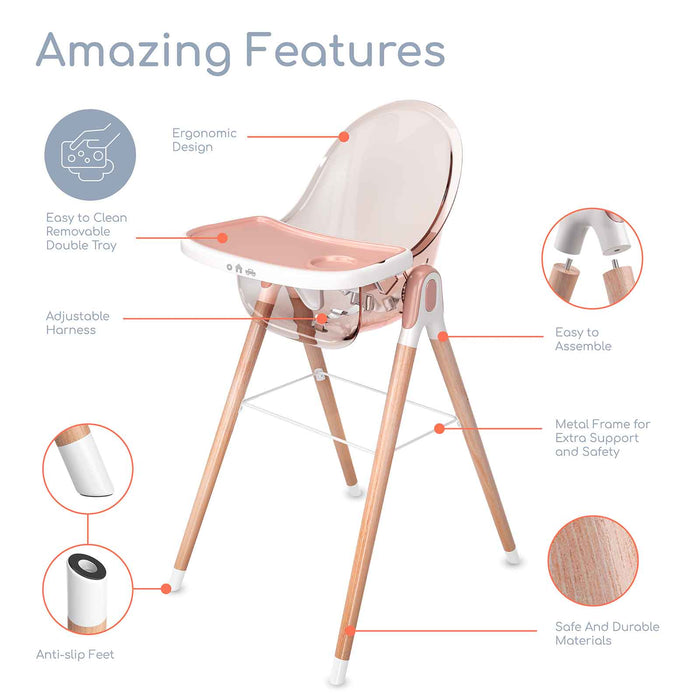 Children of Design 6-in-1 Classic High Chair