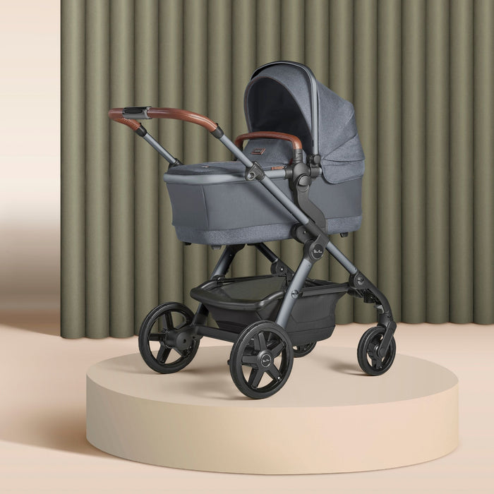 Silver Cross Wave Single-to-Double Stroller with Sustainable Fabrics