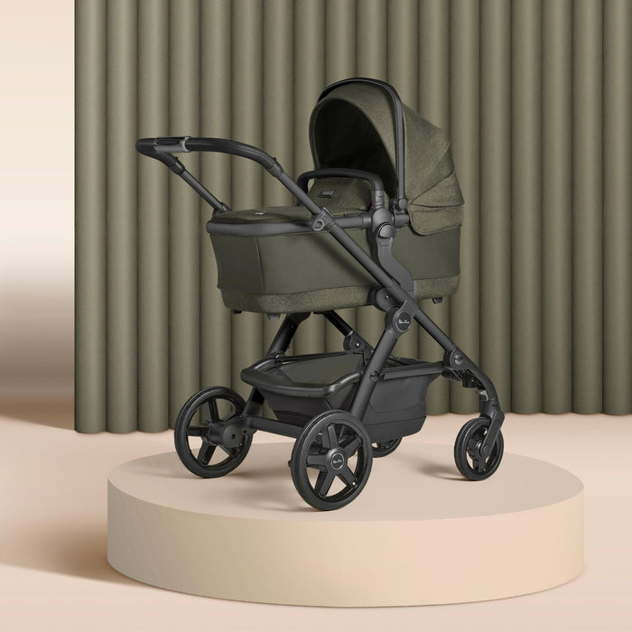 Silver Cross Wave Single-to-Double Stroller with Sustainable Fabrics