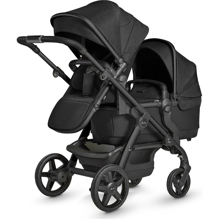 Silver Cross Wave Single-to-Double Stroller with Sustainable Fabrics