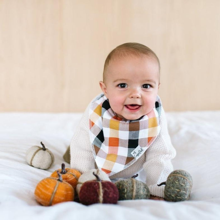 Copper Pearl Baby Bandana Bibs - Holiday