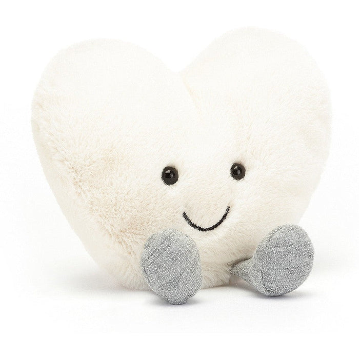 Jellycat Amuseable Cream Heart Small