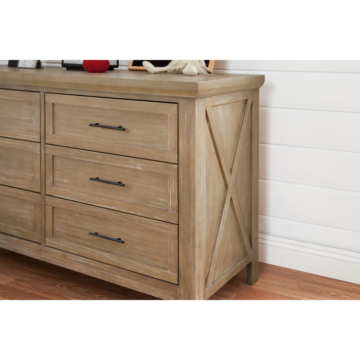 Franklin & Ben Emory Farmhouse 6-Drawer Dresser