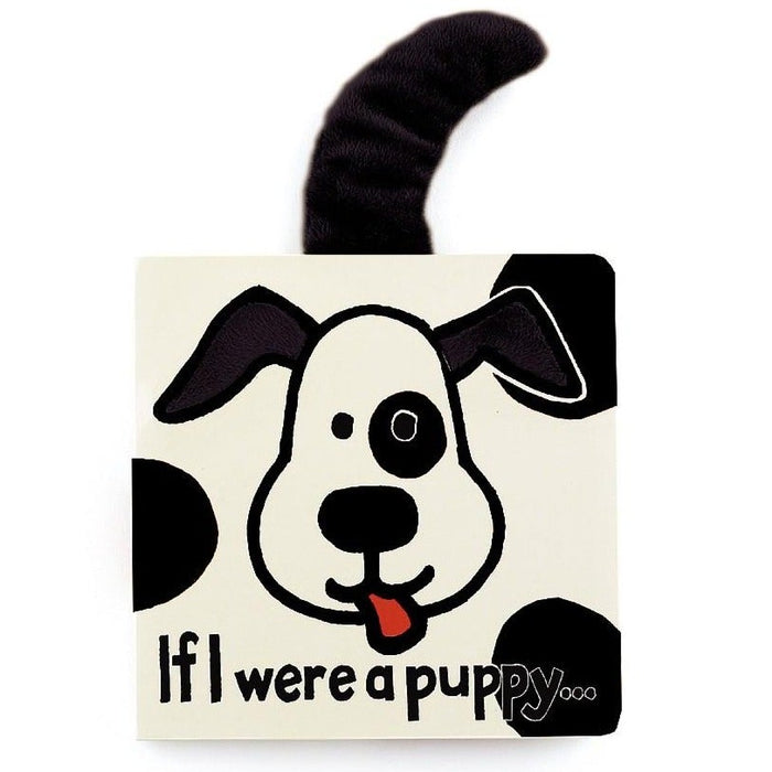 Jellycat If I Were a Puppy (Black & Cream) Book