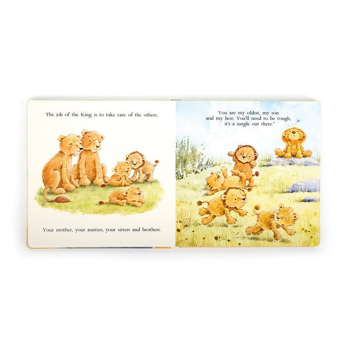 Jellycat The Very Brave Lion Book