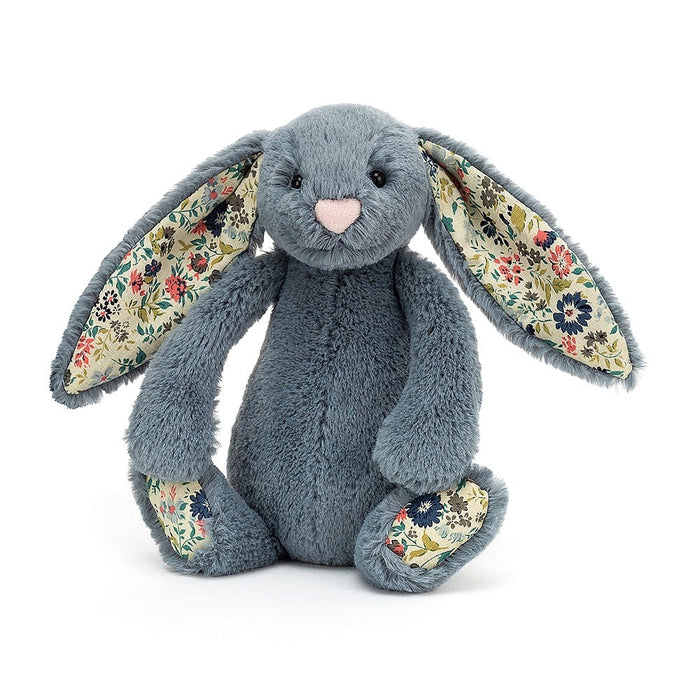 Jellycat Blossom Dusky Blue Bunny Little