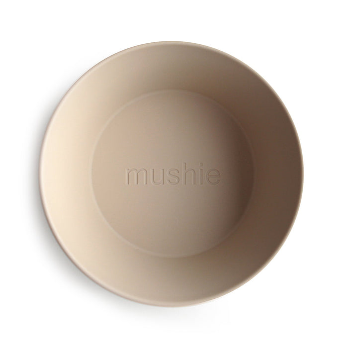 Mushie Round Dinnerware Bowl, Set of 2