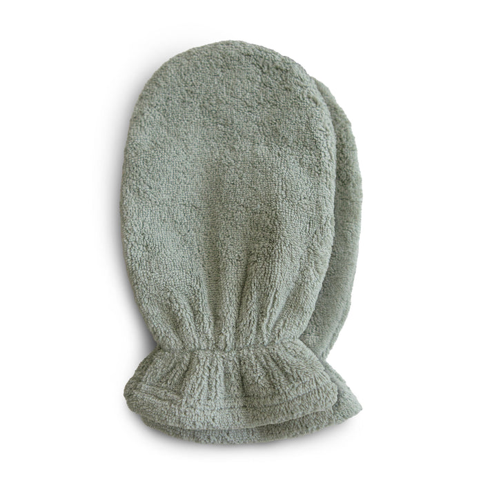 Mushie Organic Cotton Bath Mitt 2-Pack