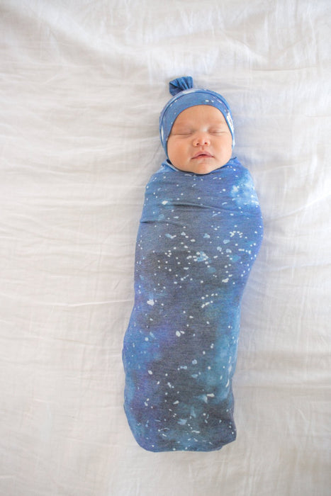 Copper Pearl Knit Swaddle Blanket - Galaxy