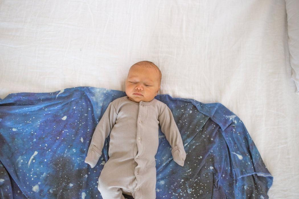 Copper Pearl Knit Swaddle Blanket - Galaxy