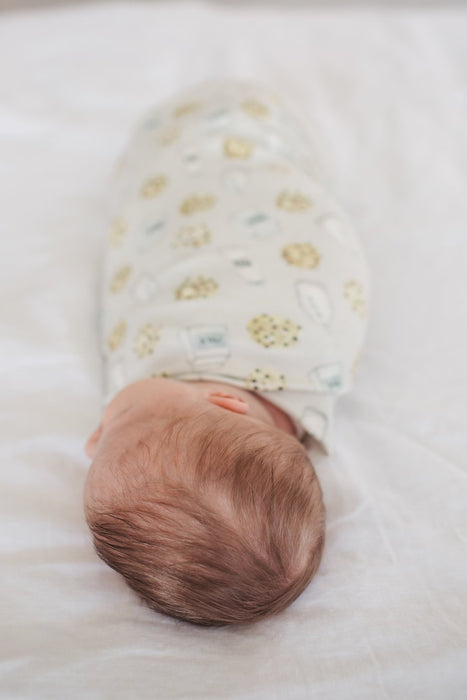 Copper Pearl Knit Swaddle Blanket - Chip