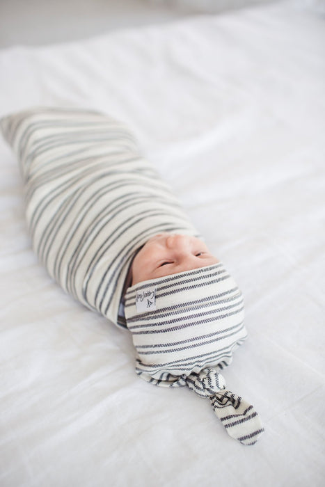 Copper Pearl Knit Swaddle Blanket - Midtown