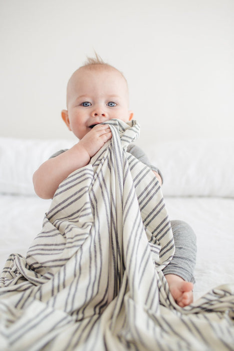 Copper Pearl Knit Swaddle Blanket - Midtown