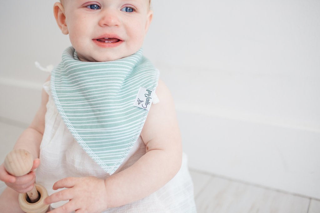 Copper Pearl Baby Bandana Bibs - Summer