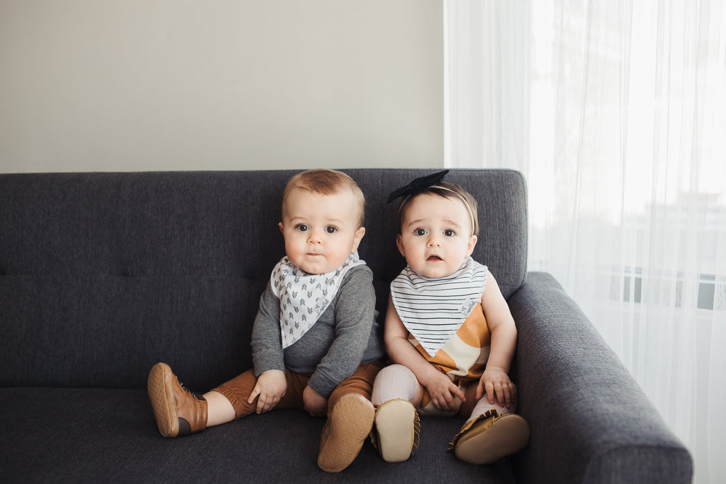 Copper Pearl Baby Bandana Bibs - Alta