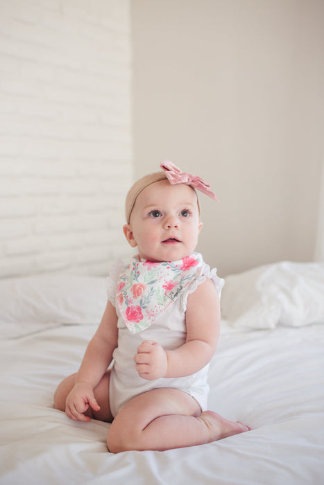 Copper Pearl Baby Bandana Bibs - June