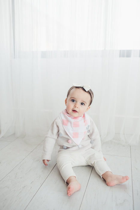 Copper Pearl Baby Bandana Bibs - June