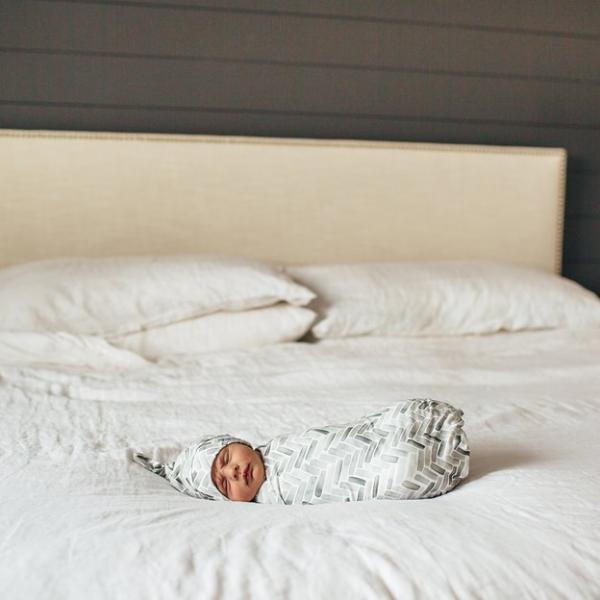 Copper Pearl Knit Swaddle Blanket - Alta