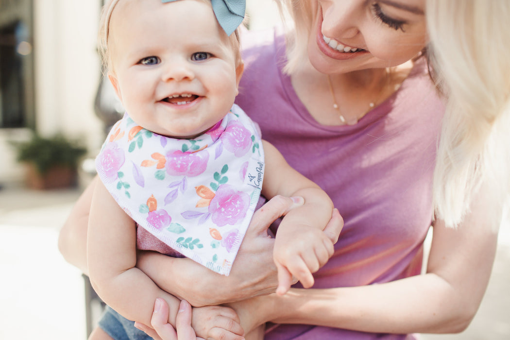 Copper Pearl Baby Bandana Bibs - Summer