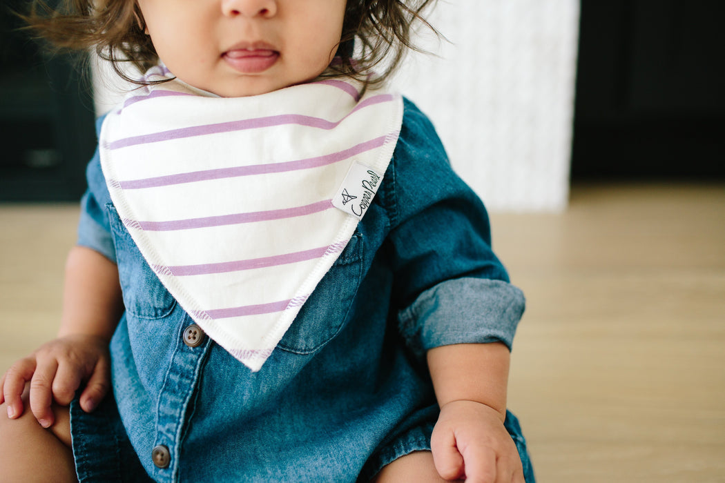 Copper Pearl Baby Bandana Bibs - Morgan