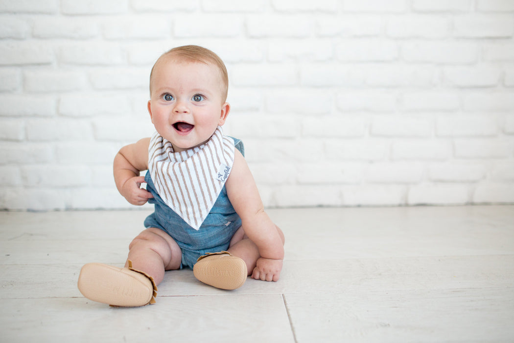 Copper Pearl Baby Bandana Bibs - Safari