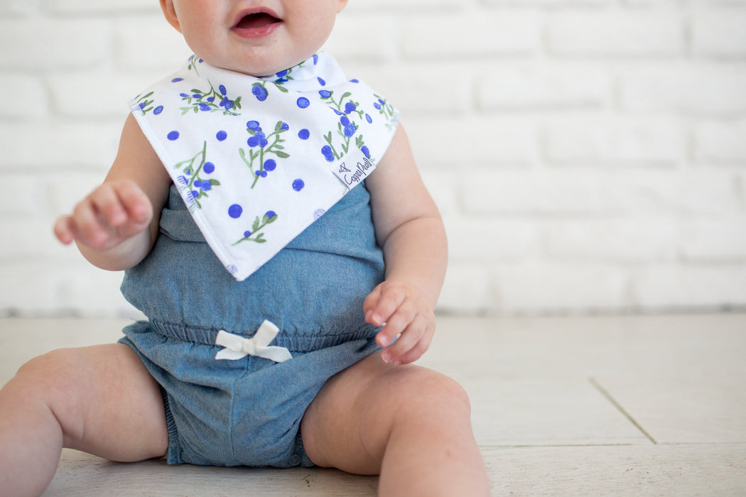 Copper Pearl Baby Bandana Bibs - Georgia