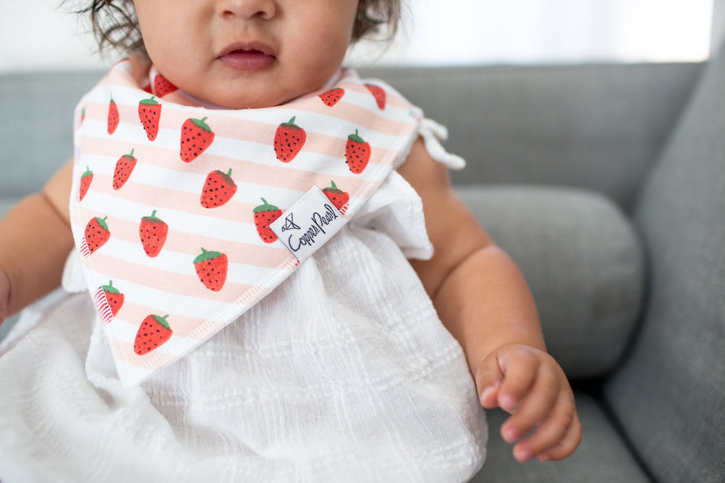 Copper Pearl Baby Bandana Bibs - Georgia