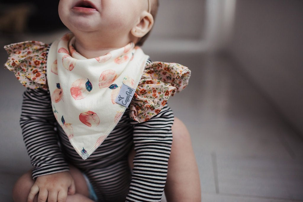 Copper Pearl Baby Bandana Bibs - Morgan