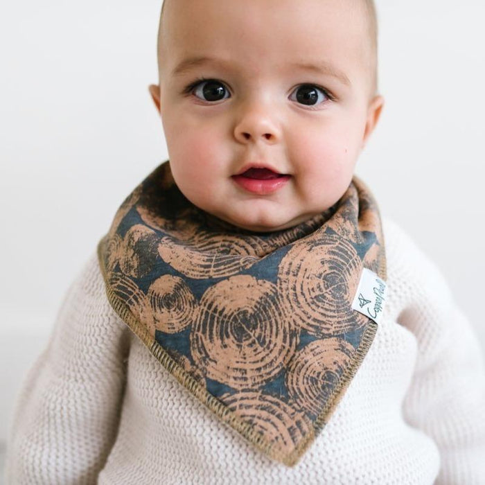 Copper Pearl Baby Bandana Bibs - Lumberjack