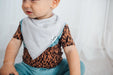 Baby Bandana Bibs - Grey Basics - Copper Pearl - 6