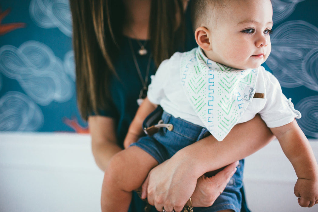 Baby Bandana Bibs - Jude - Copper Pearl - 9