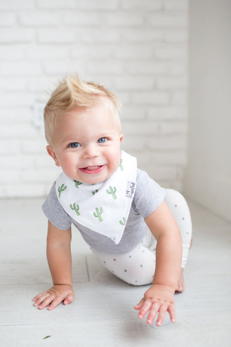 Baby Bandana Bibs - Phoenix - Copper Pearl - 2