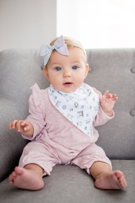 Baby Bandana Bibs - Isla - Copper Pearl - 2